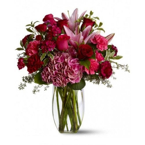 BURGUNDY BLUSH BOUQUET