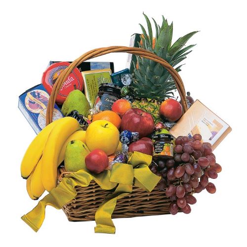 FRUIT AND GOURMET BASKET