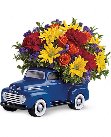 48 Ford Pick-up Bouquet Flower Arrangement