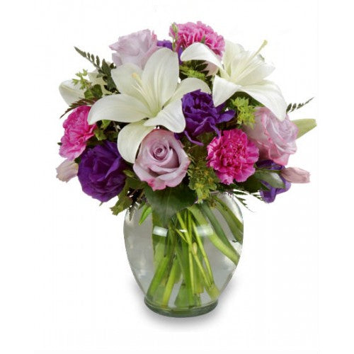 COLOUR YOUR DAY PURPLE BOUQUET