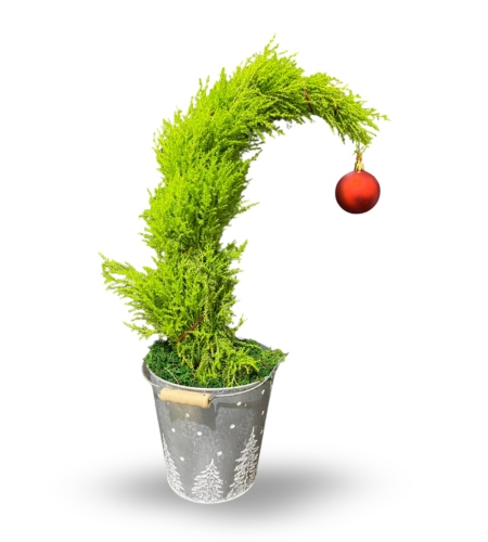 POTTED GRINCH CHRISTMAS TREE