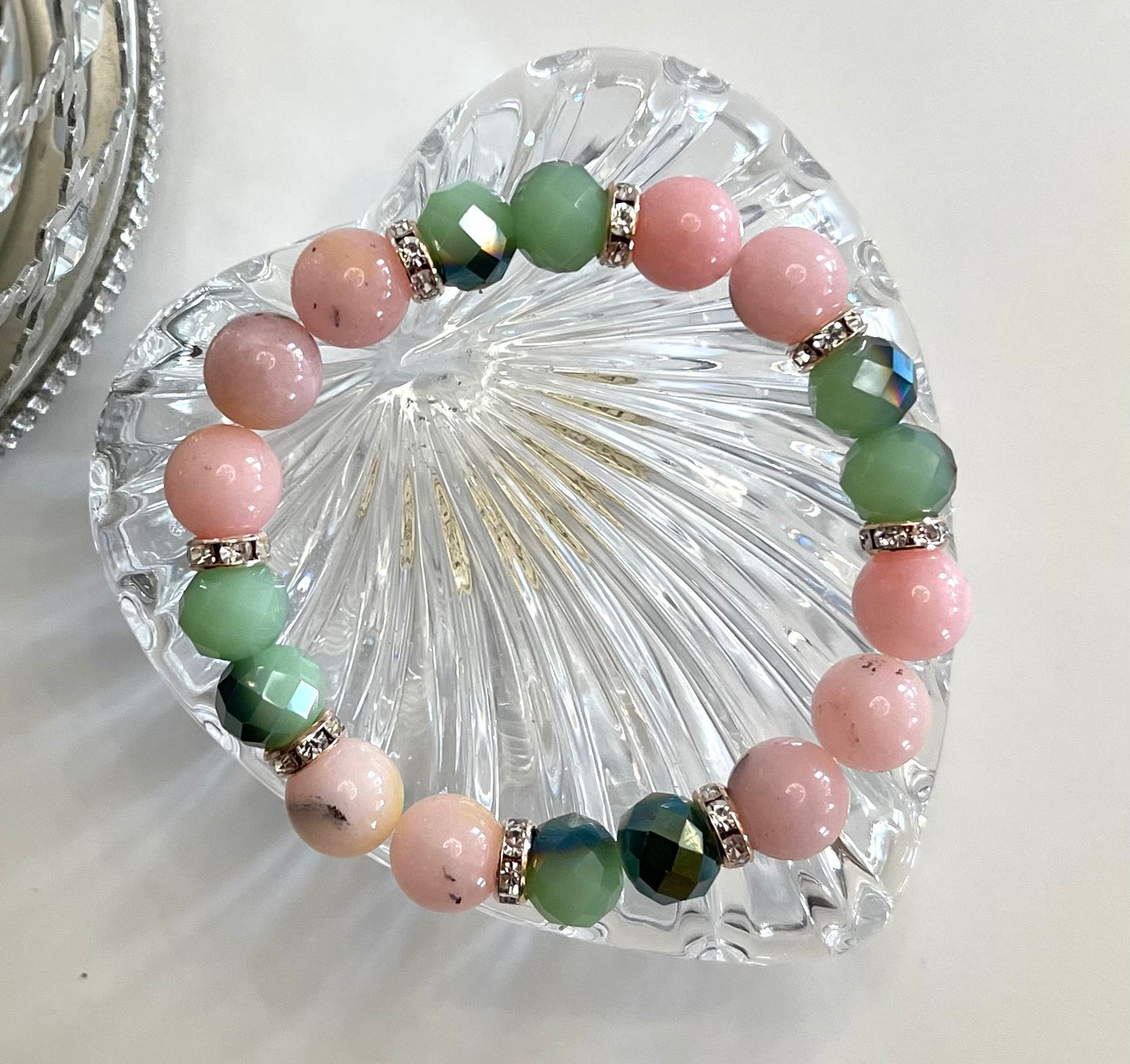 Peruvian Pink Opal Bracelet