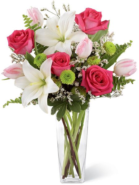My Best Friend Bouquet featuring fresh spring blooms in a stunning arrangement for gifting.