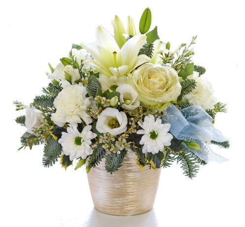 WINTER WHITE SPARKLE BOUQUET