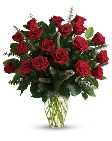 18 RED ROSES BOUQUET - ETERNAL LOVE BOUQUET