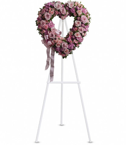 ROSE GARDEN HEART STANDING HEART