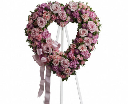 ROSE GARDEN HEART STANDING HEART
