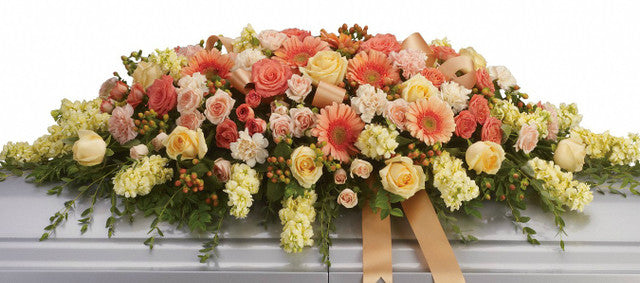 WARMEST REMEMBRANCE CASKET SPRAY
